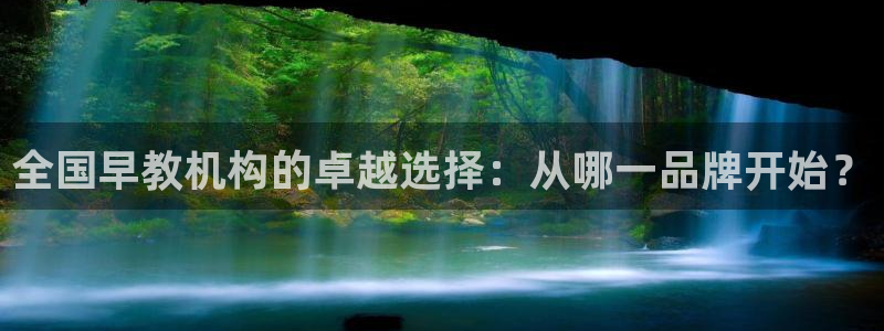天顺娱乐手野22650：全国早教机构的卓越选择：从哪一品牌开始？