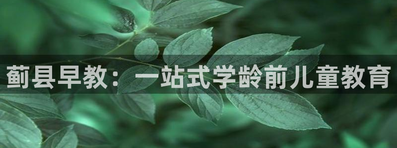 天顺娱乐甘撑70648：蓟县早教：一站式学龄前儿童教育