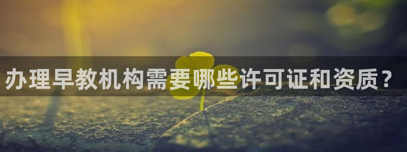 天顺娱乐招商主管：办理早教机构需要哪些许可证和资质？