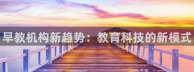 天顺娱乐是干嘛的：早教机构新趋势：教育科技的新模式
