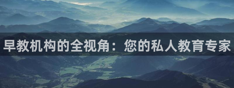 天顺娱乐槐943994：早教机构的全视角：您的私人教育专家