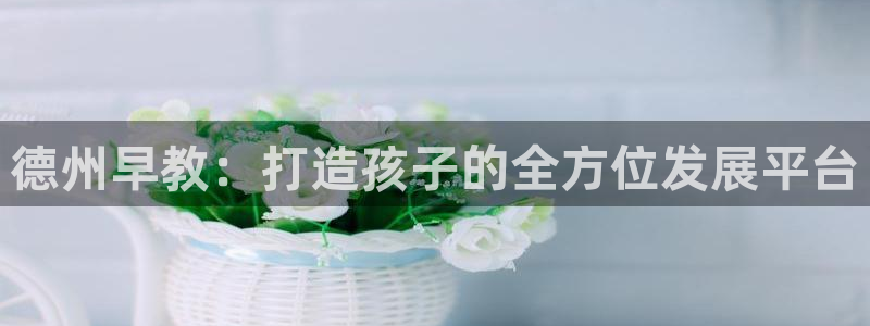 天顺娱乐氯3300：德州早教：打造孩子的全方位发展平台