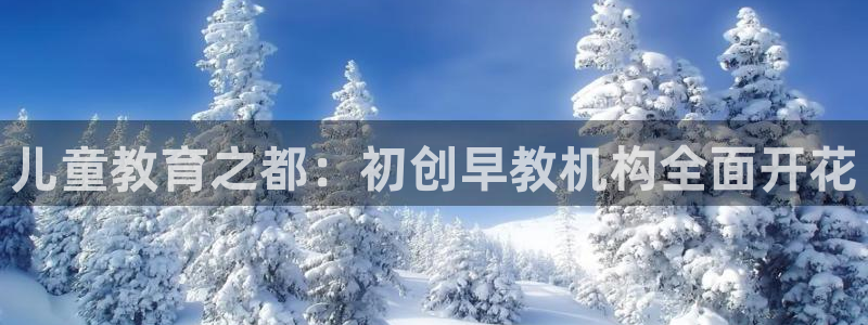 天顺娱乐劝47 344：儿童教育之都：初创早教机构全面开花